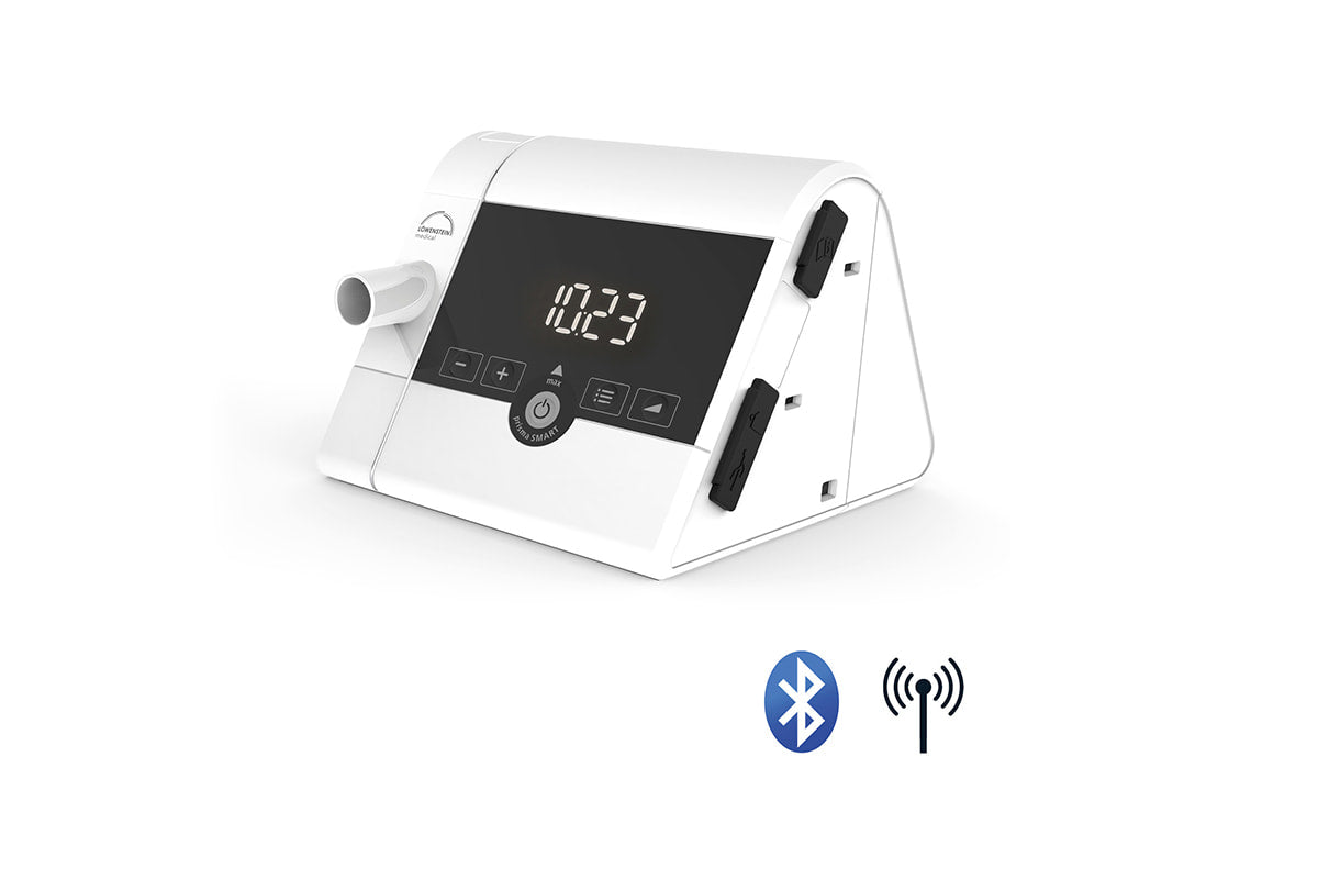 Löwenstein PrismaSMART max - Automatic CPAP w/ Humidifier, Heated Tube & 4G Connectivity